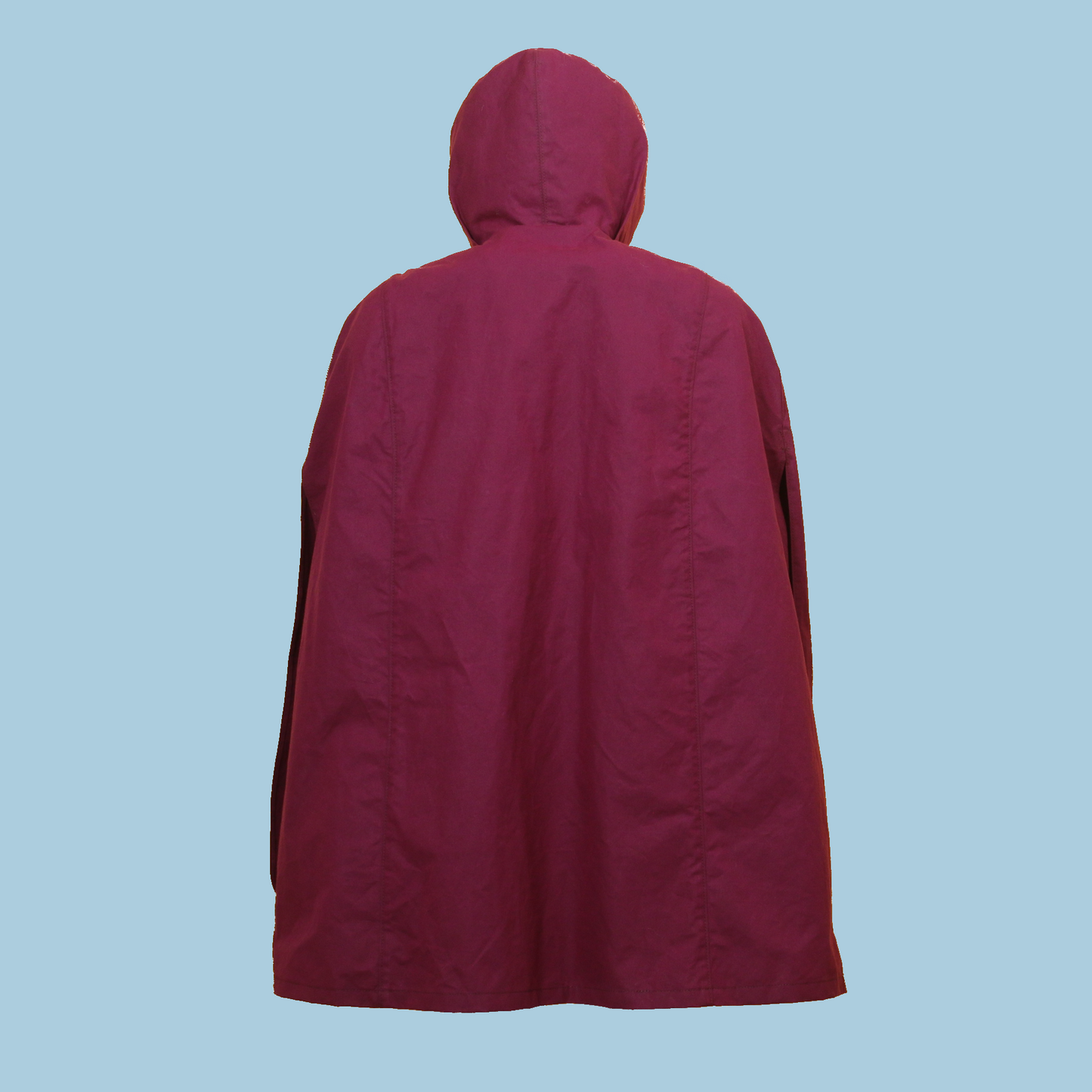 LR Genderless Signature Cape - Wine/Hunter Tartan