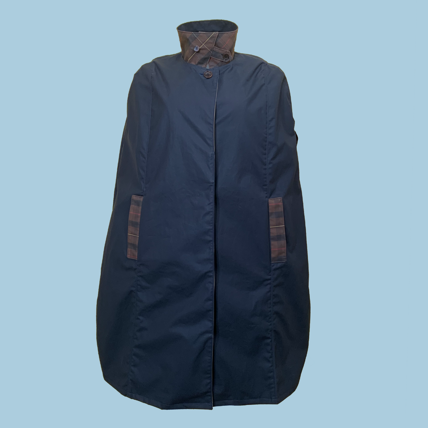 LR Genderless Signature Cape - SP Navy/Delamere/Beige