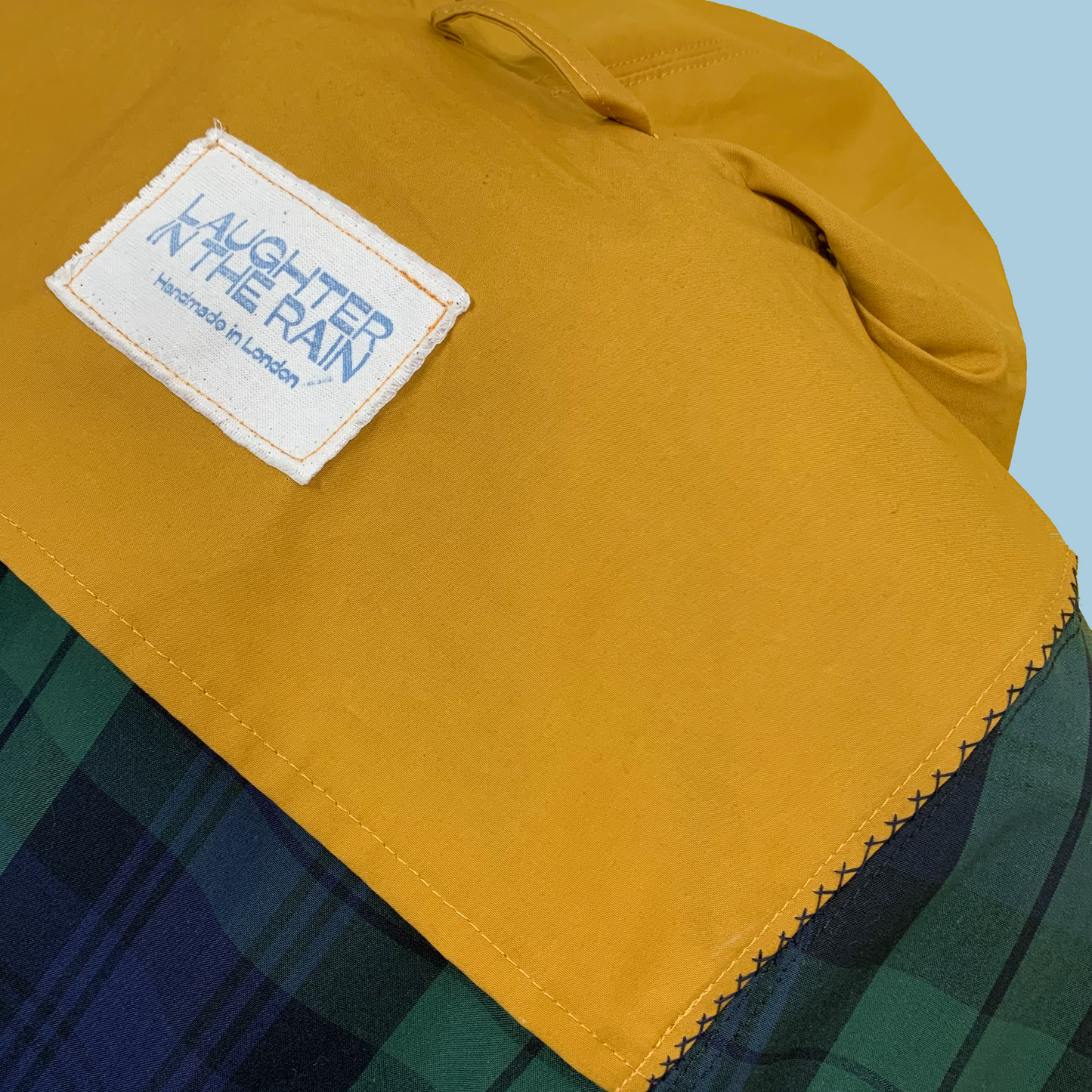 LR Genderless Signature Cape - Blackwatch Tartan/Dark Yellow