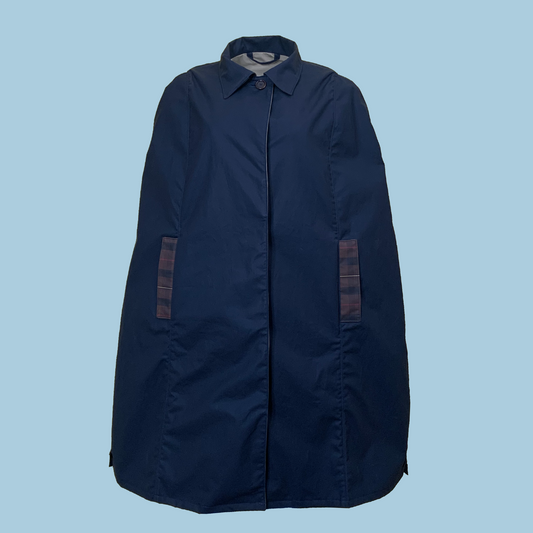 LR Genderless Signature Cape - SP Navy/Delamere/Beige